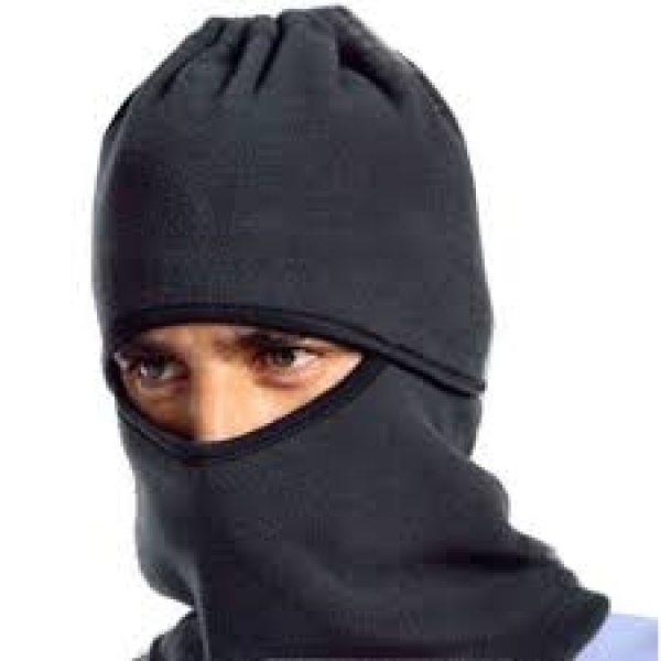 Neck gaiter with throat protection - polar material